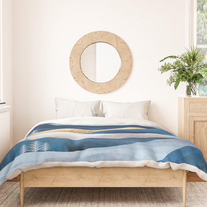 Moonlit Hills Duvet Cover Gallery Image 3