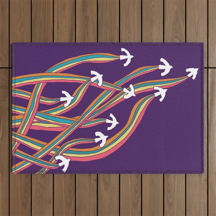 Take flight Outdoor Rug Gallery Image 1