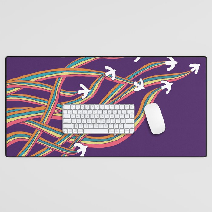 Take flight Desk Mat Gallery Image 1
