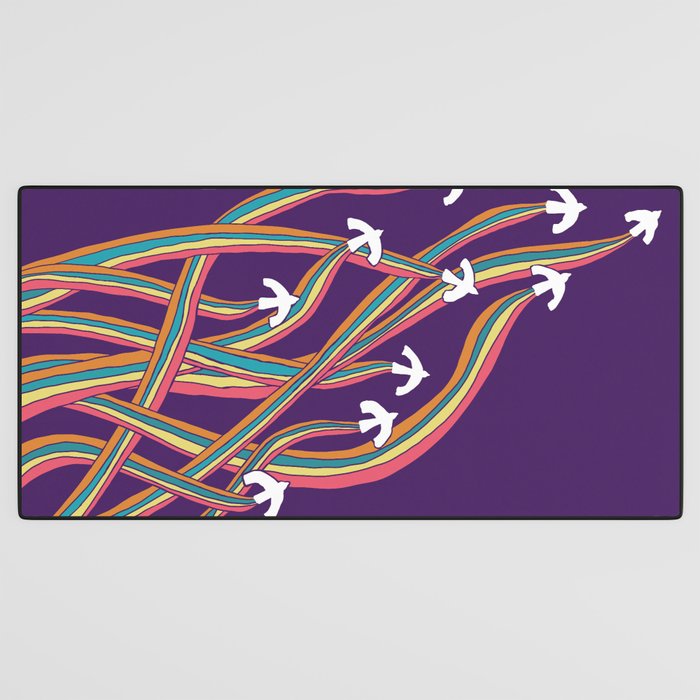 Take flight Desk Mat Gallery Image 3