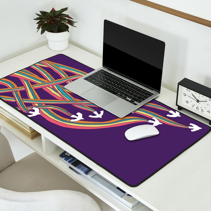 Take flight Desk Mat Gallery Image 2
