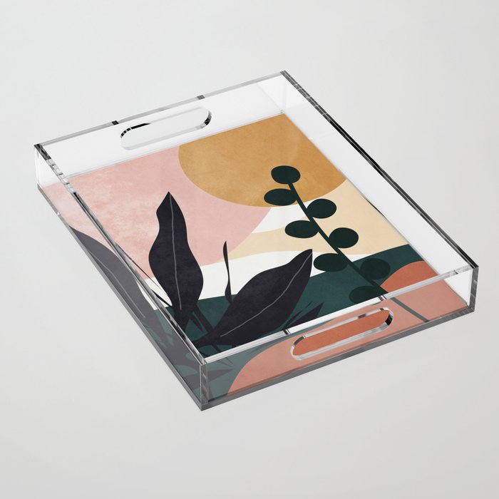 Abstract Landscape Acrylic Tray Gallery Image 1