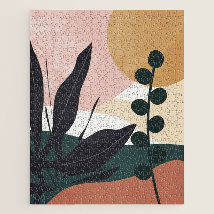 Abstract Landscape Jigsaw Puzzle Gallery Image 1