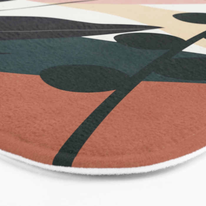 Abstract Landscape Bath Mat Gallery Image 3