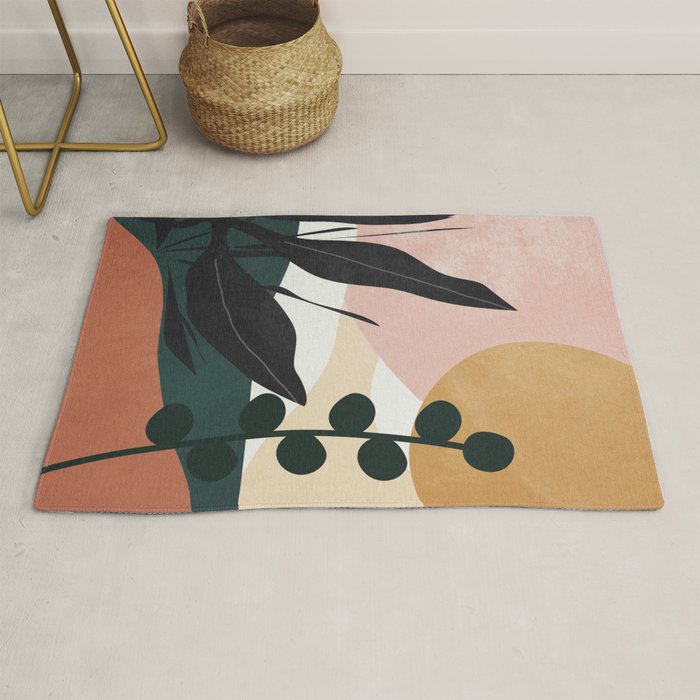 Abstract Landscape Rug