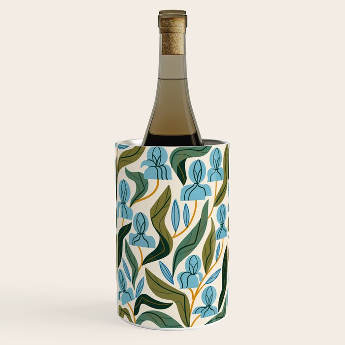 Nouveau Flower Market 2 Wine Chiller Gallery Image 1