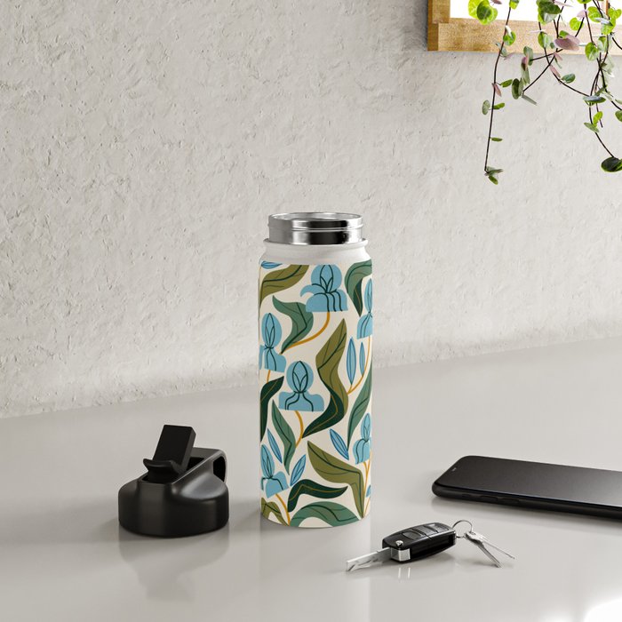 Nouveau Flower Market 2 Water Bottle Gallery Image 4