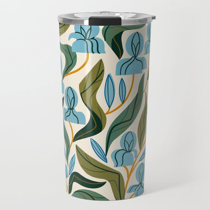 Nouveau Flower Market 2 Travel Mug Gallery Image 1