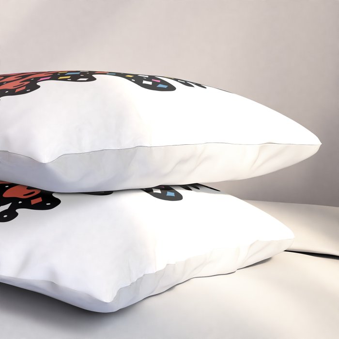 The Future is Coffee in color Pillow Sham Gallery Image 3