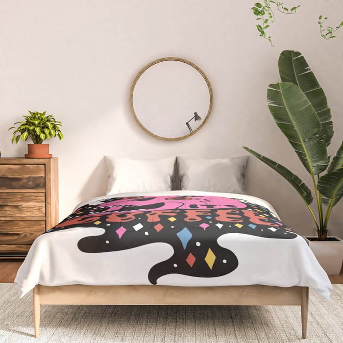 The Future is Coffee in color Comforter Gallery Image 3