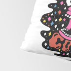 The Future is Coffee in color Pillow Sham Gallery Image 4