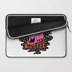 The Future is Coffee in color Laptop Sleeve Gallery Image 2