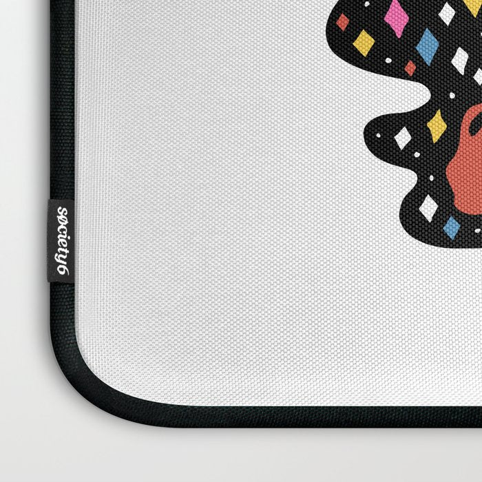 The Future is Coffee in color Laptop Sleeve Gallery Image 3