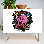 The Future is Coffee in color Credenza Gallery Image 1