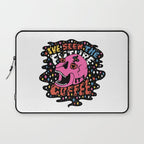 The Future is Coffee in color Laptop Sleeve Gallery Image 1