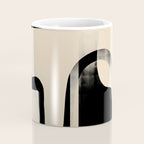 Modern Abstract Shapes 98 Coffee Mug Gallery Image 4