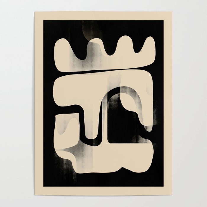 Modern Abstract Shapes 98 Poster Gallery Image 4