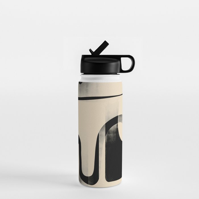 Modern Abstract Shapes 98 Water Bottle Gallery Image 1