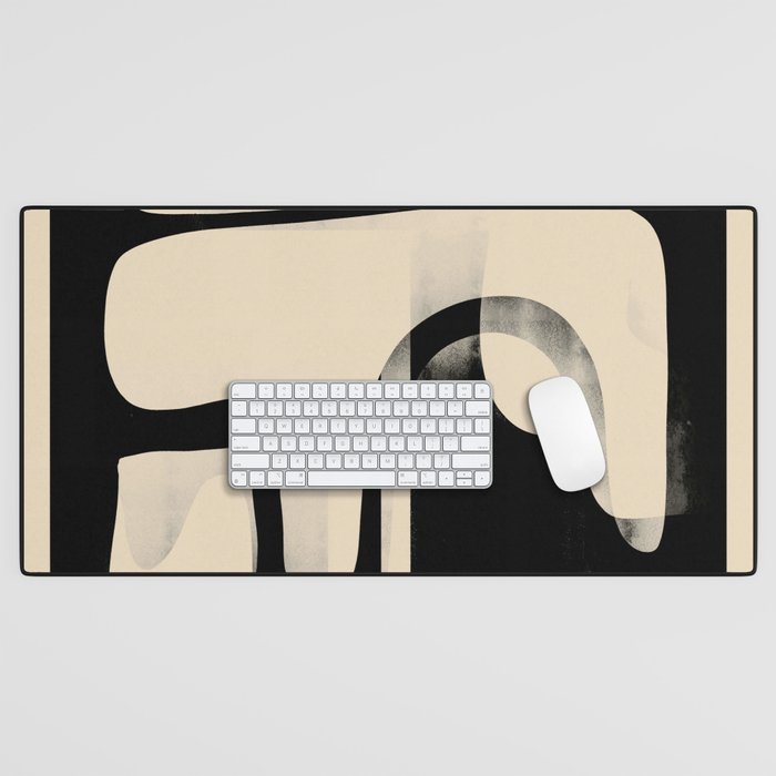 Modern Abstract Shapes 98 Desk Mat Gallery Image 1