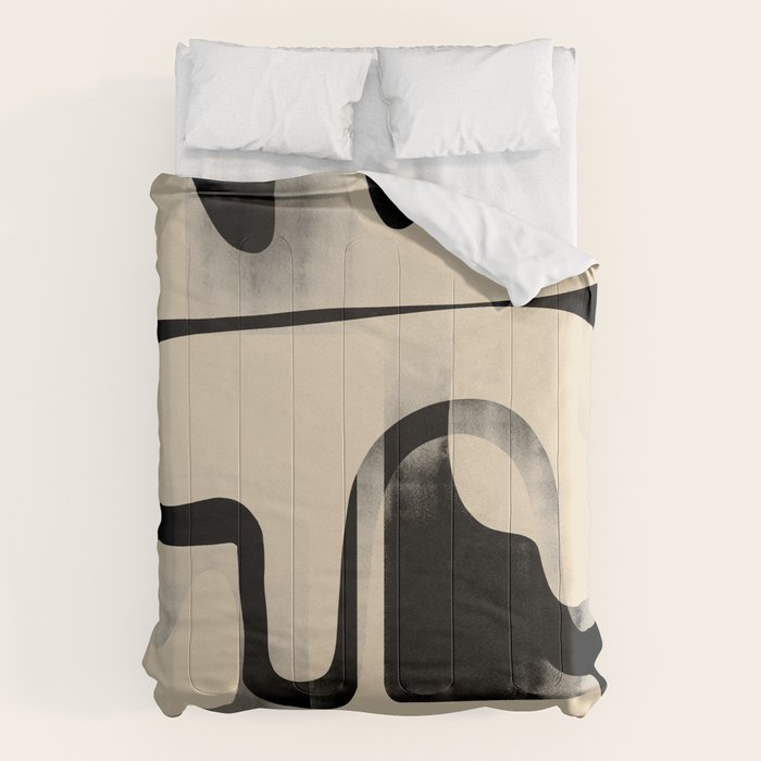 Modern Abstract Shapes 98 Comforter Gallery Image 6