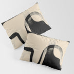 Modern Abstract Shapes 98 Pillow Sham Gallery Image 3