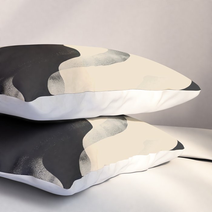 Modern Abstract Shapes 98 Pillow Sham Gallery Image 3