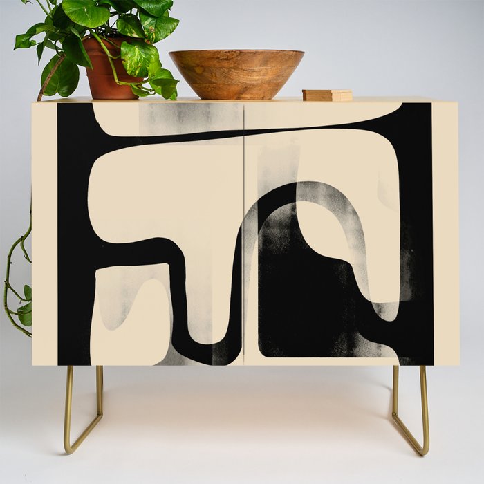 Modern Abstract Shapes 98 Credenza Gallery Image 1