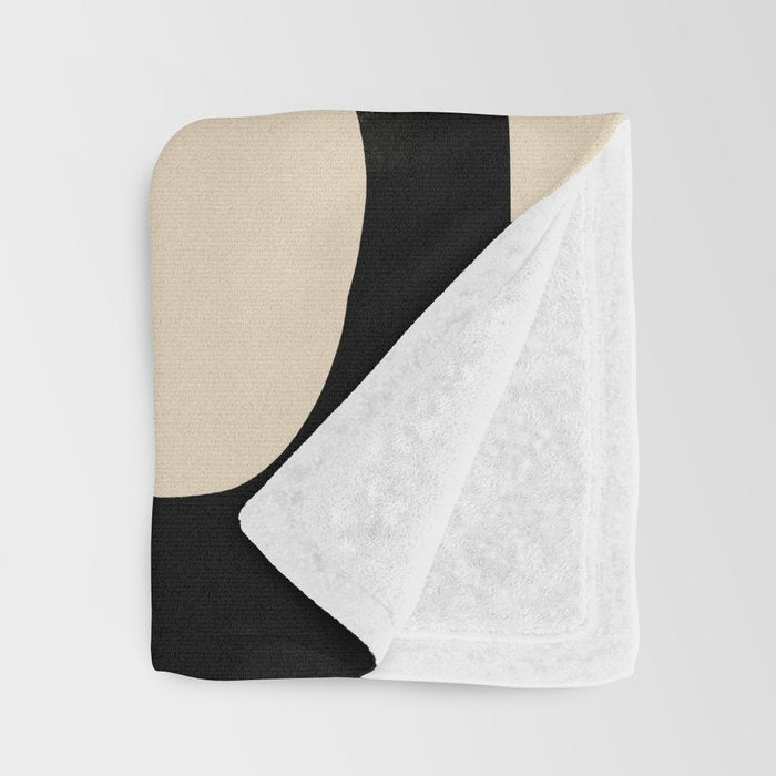 Modern Abstract Shapes 98 Throw Blanket Gallery Image 3