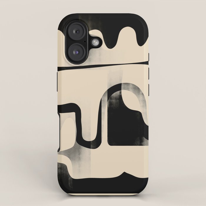 Modern Abstract Shapes 98 iPhone Case Gallery Image 1