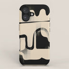Modern Abstract Shapes 98 iPhone Case Gallery Image 1