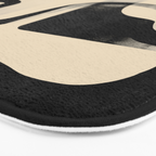 Modern Abstract Shapes 98 Bath Mat Gallery Image 3
