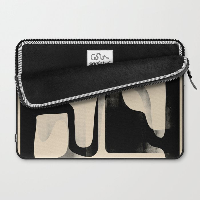 Modern Abstract Shapes 98 Laptop Sleeve Gallery Image 2