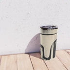 Modern Abstract Shapes 98 Travel Mug Gallery Image 4