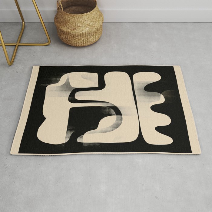 Modern Abstract Shapes 98 Rug Gallery Image 1