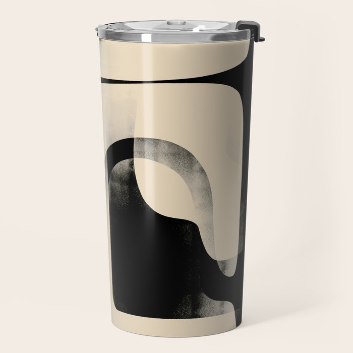 Modern Abstract Shapes 98 Travel Mug Gallery Image 2