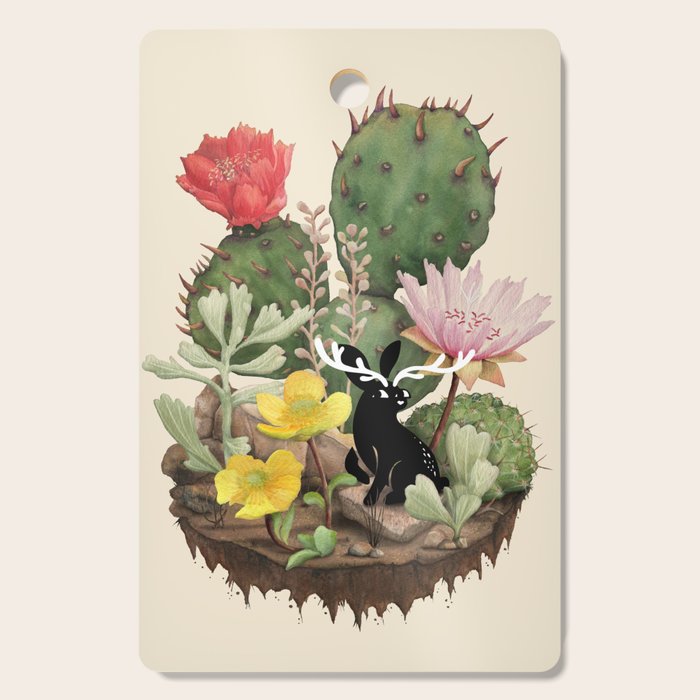 Tiny Jackalope Cutting Board Gallery Image 1