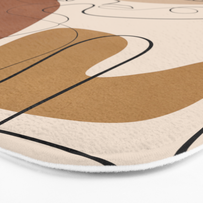 Abstract Faces 6  Bath Mat Gallery Image 3