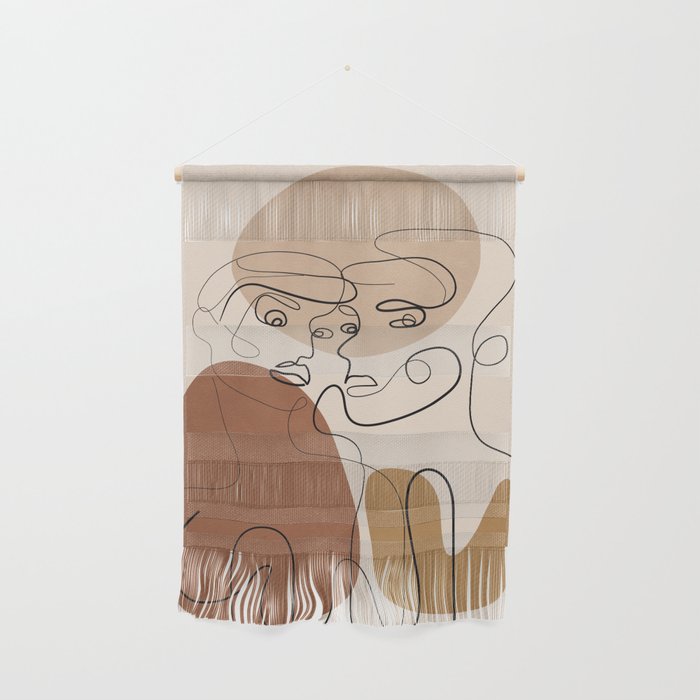 Abstract Faces 6  Wall Hanging Gallery Image 1