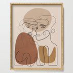 Abstract Faces 6  Serving Tray Gallery Image 1