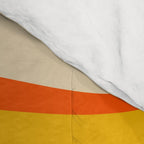 Retro Abstract Copacetic Pattern Pink Orange Yellow Comforter Gallery Image 4