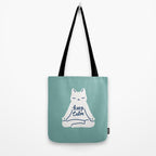 Keep Calm Cat Tote Bag Gallery Image 2