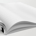 Classic Black and White Race Check Checkered Geometric Win Notebook Gallery Image 2