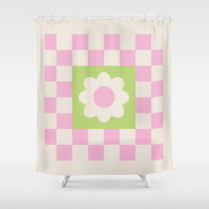 Flower Power Shower Curtain Gallery Image 1