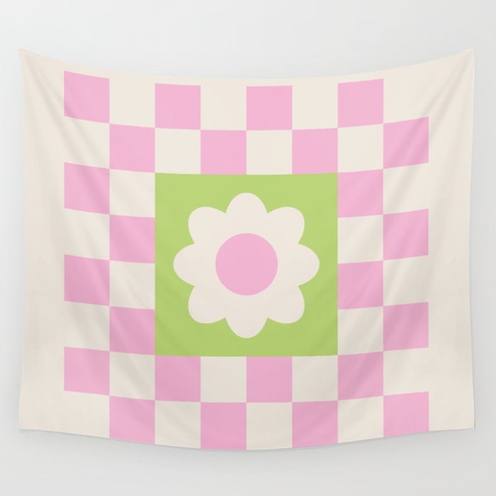 Flower Power Wall Tapestry Gallery Image 1