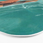 Wherever the current takes me (the jellyfish) Bath Mat Gallery Image 3