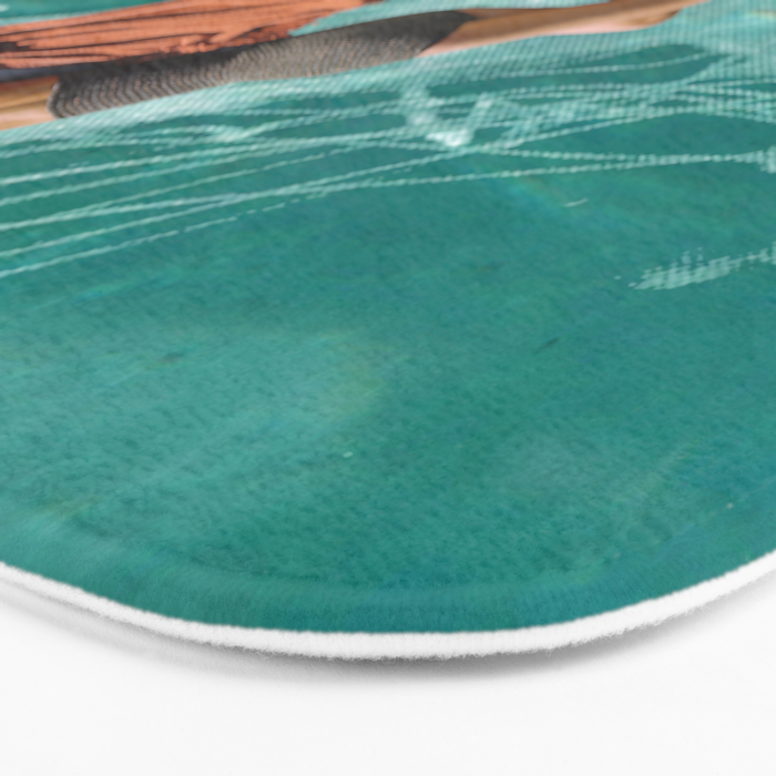 Wherever the current takes me (the jellyfish) Bath Mat Gallery Image 3