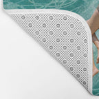 Wherever the current takes me (the jellyfish) Bath Mat Gallery Image 2