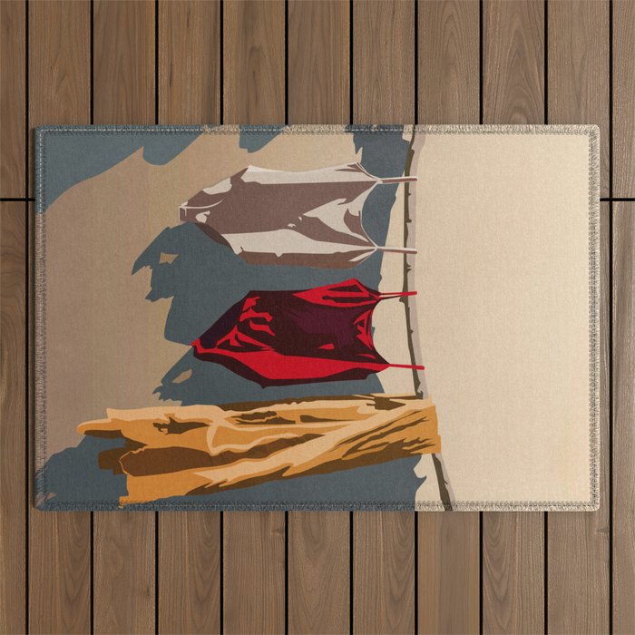 End of a Wonderful Day Outdoor Rug Gallery Image 1