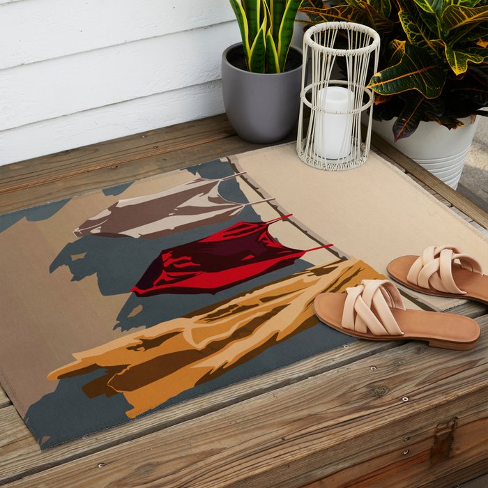 End of a Wonderful Day Outdoor Rug Gallery Image 2