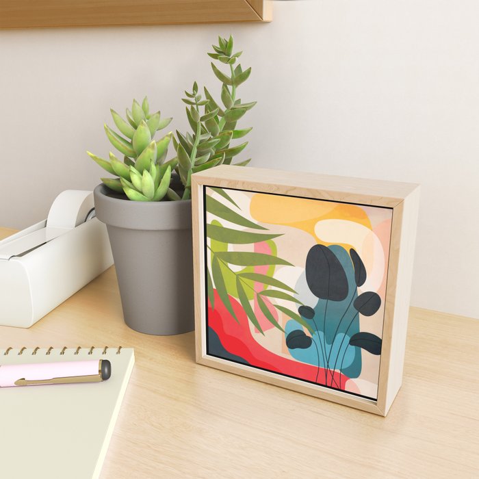 Sunrise Garden 4  Mini Art Print Gallery Image 2